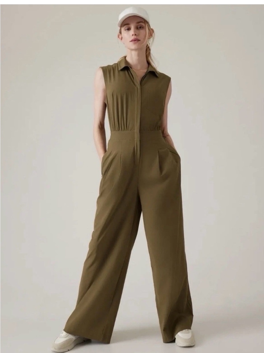 Athleta Brooklyn Wide Leg Jumpsuit